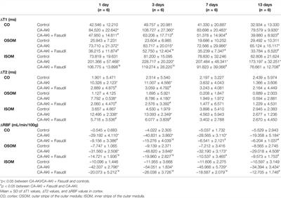 Assessment of Fasudil on Contrast-Associated Acute Kidney Injury Using Multiparametric Renal MRI